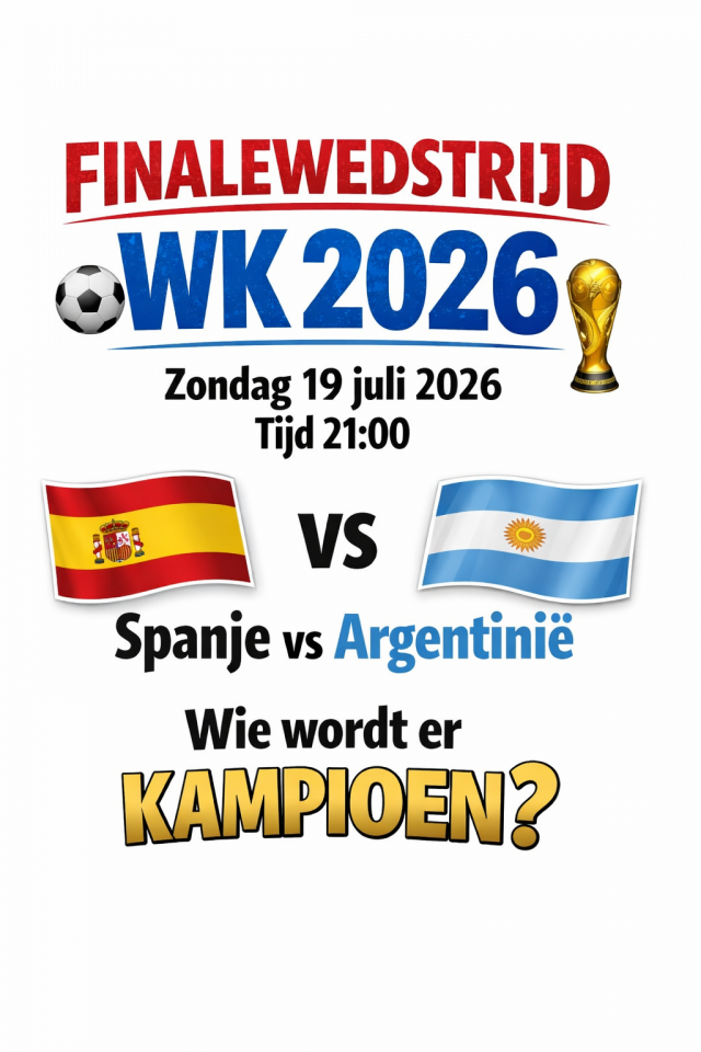 Finalewedstrijd Spa…